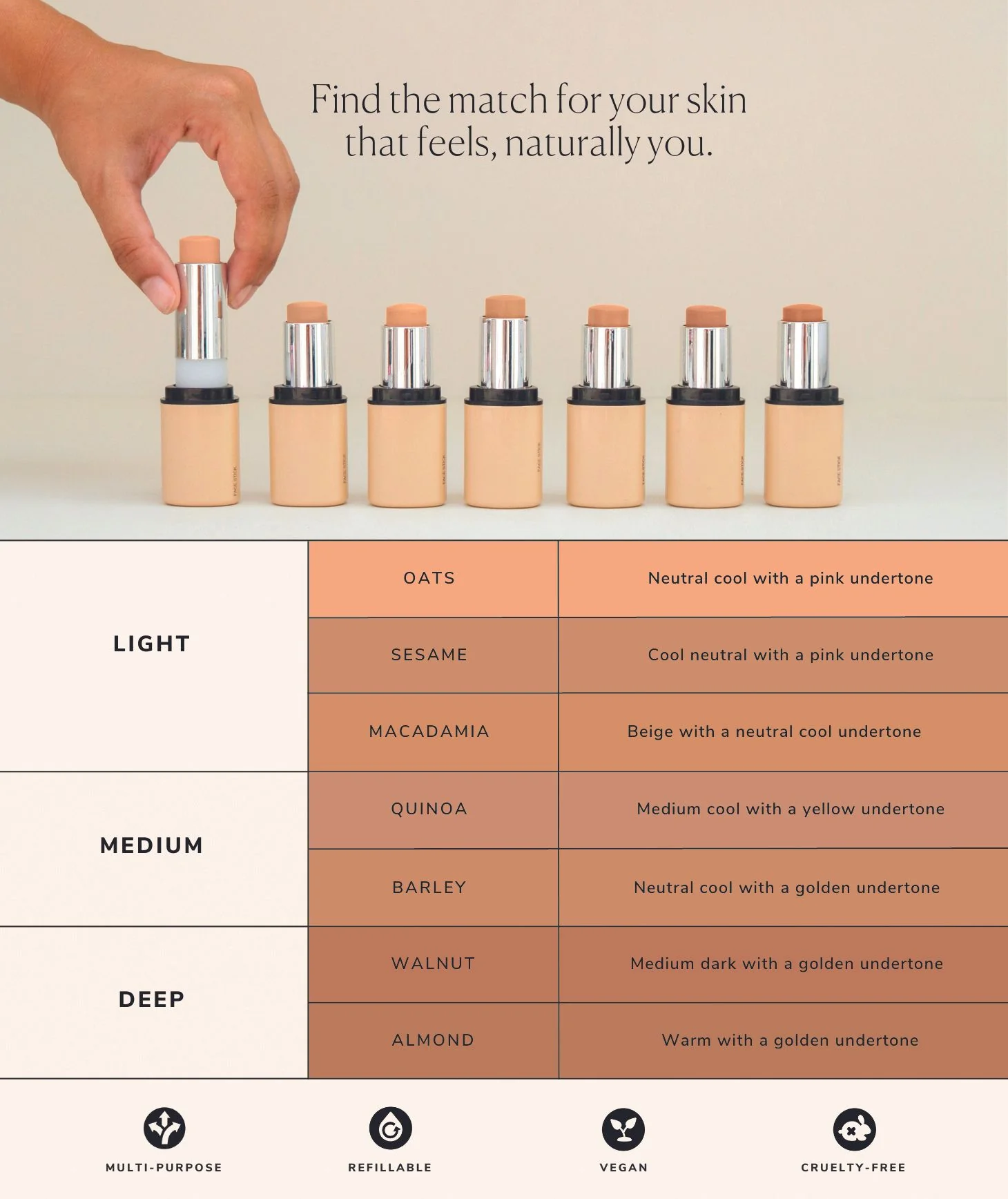 Face Stick with SPF 15 Refill - Image 25